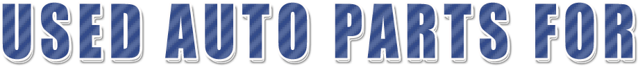 used auto parts for